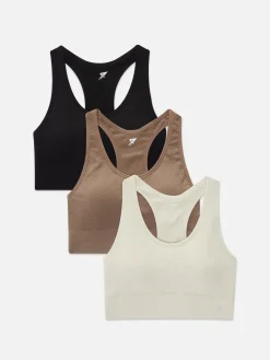 Femme Primark Soutiens-Gorge|Lot De 3 Soutiens-gorge De Sport Sans Coutures