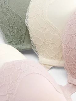 Femme Primark Soutiens-Gorge|Lot De 3 Soutiens-gorge Push-up En Microfibre