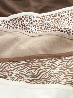 Femme Primark Culotte|Lot De 5 Strings à Motifs Pour Tous Les Jours