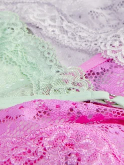 Femme Primark Culotte|Lot De 3 Strings En Dentelle