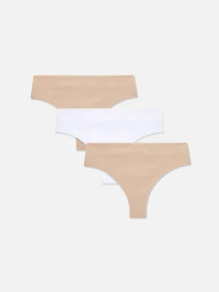 Femme Primark Culotte|Lot De 3 Strings Sans Couture