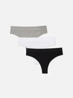 Femme Primark Culotte|Lot De 3 Strings Sans Couture
