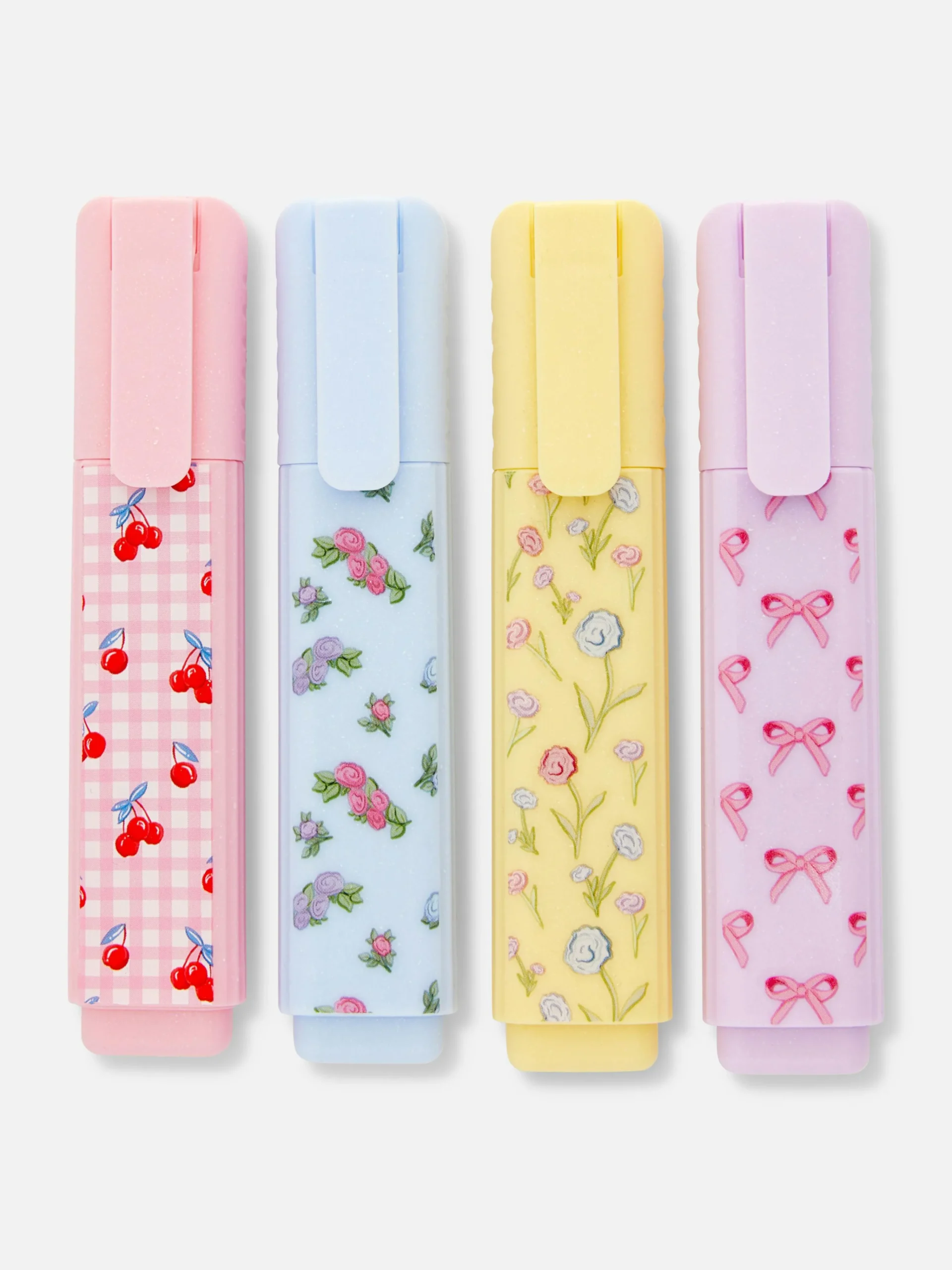 Enfant Primark Crayons De Couleur|Lot De 4 Surligneurs à Paillettes