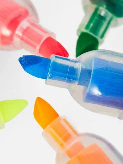 Enfant Primark Crayons De Couleur|Lot De 6 Surligneurs Empilables Pokémon