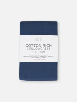 Primark Draps Et Taies D'Oreillers|Lot De 2 Taies D'oreiller Essential