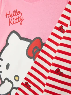 Primark Hauts Et T-Shirts|Lot De 2 T-shirts Hello Kitty à Manches Longues