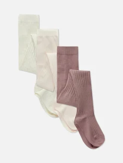 Enfant Primark Chaussettes Et Collants|Lot De 3 collants Côtelés Variés