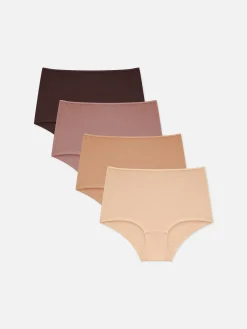 Femme Primark Culotte|Lot De 4 culottes Hautes Neutres
