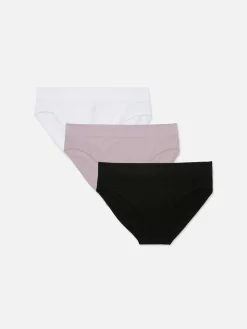 Femme Primark Culotte|Lot De 3 mini Culottes Taille Large Sans Couture