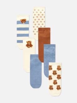 Femme Primark Chaussettes|Lot De 7 paires De Chaussettes Ours