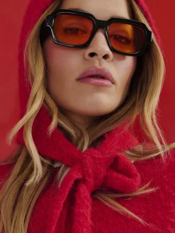 Femme Primark Lunettes De Soleil|Lunettes De Soleil Teintées Rétro Rita Ora