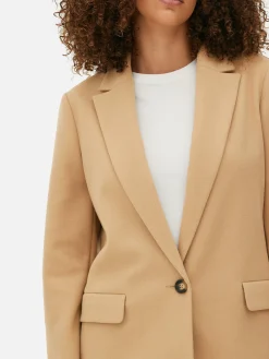 Femme Primark Manteaux Et Vestes|Manteau à Boutonnage Simple Classique