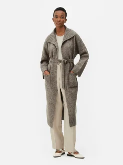 Femme Primark Pulls Et Gilets|Manteau-cardigan Long Tricoté