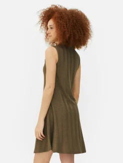 Femme Primark Robes|Mini Robe Côtelée Sans Manches