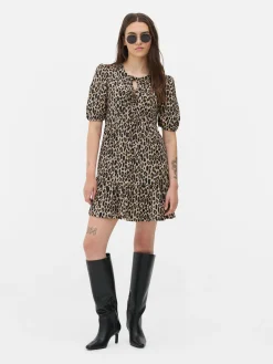 Femme Primark Robes|Mini Robe Froncée à Smock