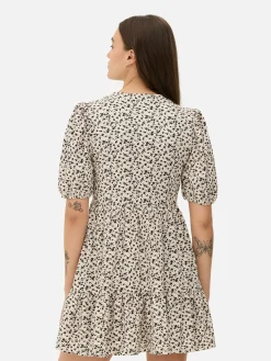 Femme Primark Robes|Mini Robe Froncée à Smock