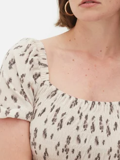 Femme Primark Robes|Mini Robe Froncée En Plissé