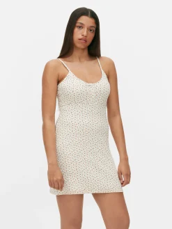 Femme Primark Robes|Mini Robe Moulante à Bretelles Fines