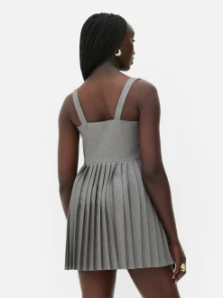 Femme Primark Robes|Mini Robe Patineuse Plissée Rita Ora