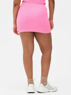 Femme Primark Jupes|Mini-jupe Côtelée Sans Coutures