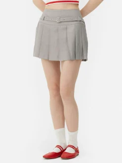 Femme Primark Jupes|Mini-jupe Plissée à Boucle