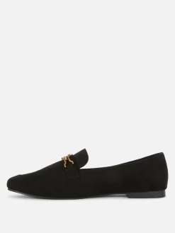 Femme Primark Ballerines|Mocassins Avec Chaîne - Pointure Large