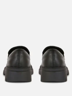 Femme Primark Ballerines|Mocassins En Simili Cuir à Semelle épaisse