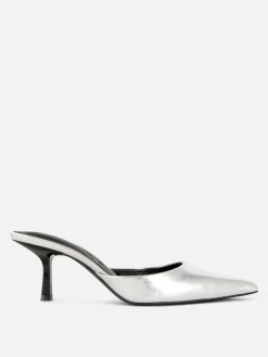 Femme Primark Vêtements Gothiques|Chaussures À Talons|Mules à Talon Et Bout Pointu