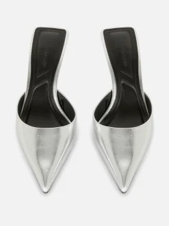 Femme Primark Vêtements Gothiques|Chaussures À Talons|Mules à Talon Et Bout Pointu