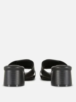 Femme Primark Chaussures À Talons|Mules à Talons Avec Bride à Maillon