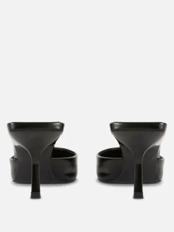 Femme Primark Vêtements Gothiques|Chaussures À Talons|Mules Pointues à Petits Talons