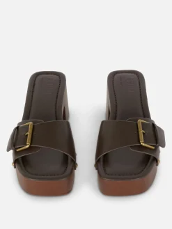 Femme Primark Chaussures À Talons|Mules Sabots à Talons épais Rita Ora