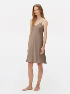 Femme Primark Combinaisons Et Caracos|Nuisette En Satin à Col En V