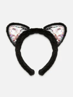 Enfant Primark Déguisements Halloween Pour Enfants|Accessoires Halloween|Oreilles De Chat Duveteuses Pour Halloween