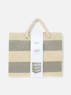 Primark Paniers À Linge|Panier à Linge En Toile Rayée