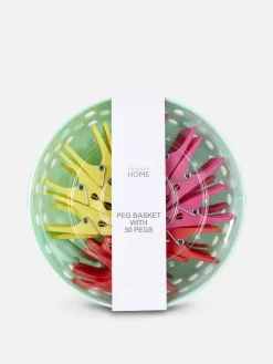 Primark Paniers À Linge|Panier De 50 Pinces à Linge