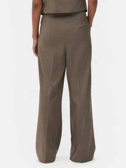 Femme Primark Pantalons Et Leggings|Pantalon Ajusté Plissé Sur Le Devant