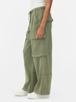 Femme Primark Denim|Jean|Pantalon Cargo à Nouer à La Taille