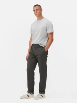 Homme Primark Pantalon|Pantalon Chino Stretch Coupe Droite