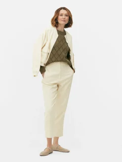 Femme Primark Pantalons Et Leggings|Pantalon Taille Haute Surpiqué