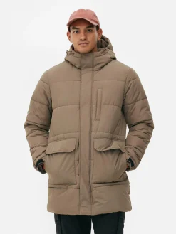 Homme Primark Manteaux Et Vestes|Parka Matelassée à Capuche