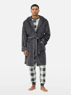 Homme Primark Pyjamas|Peignoir à Rayures Effet Dévoré