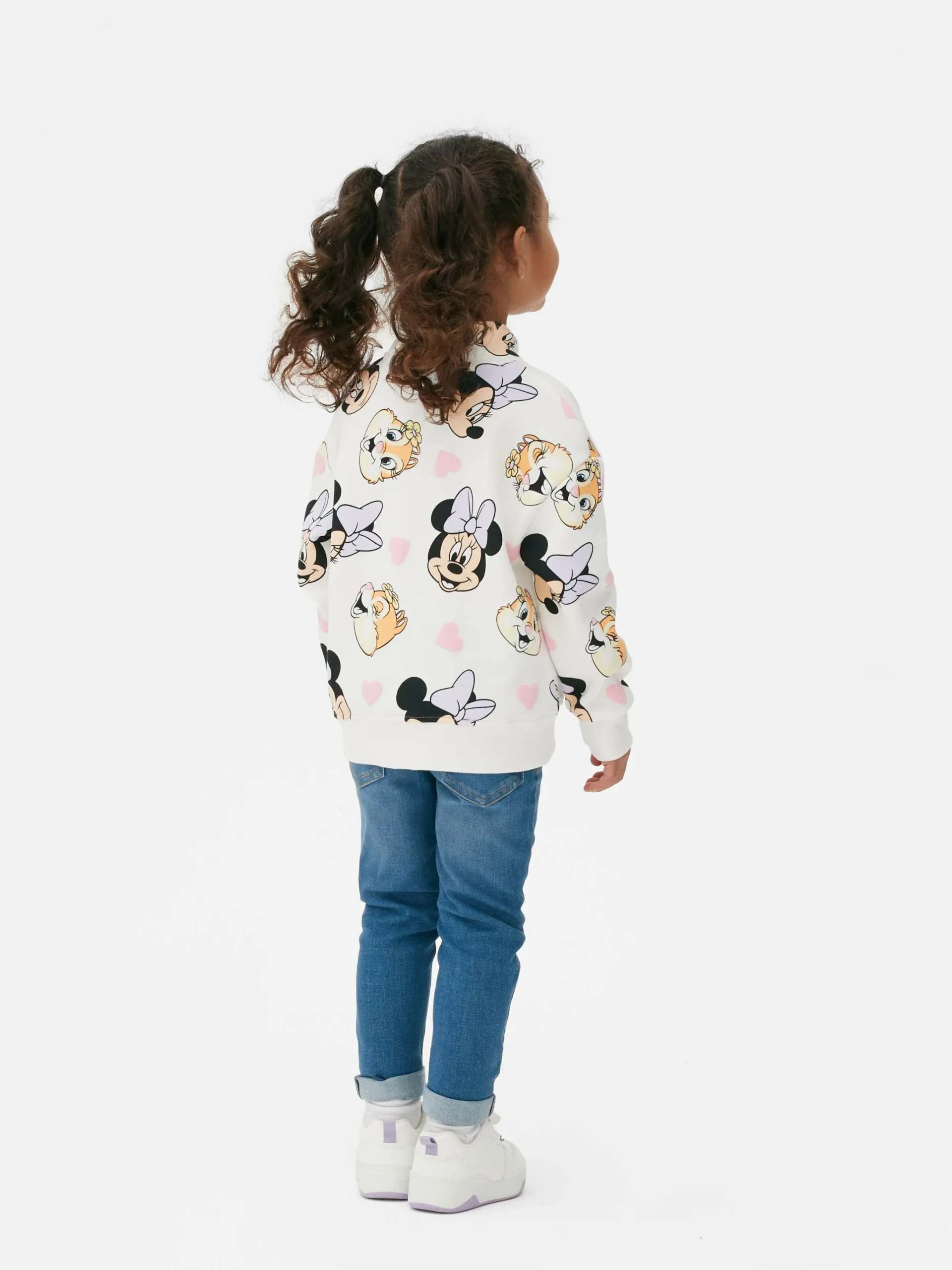 Enfant Primark Sweats À Capuche Et Sweat-Shirts|Polaire Semi-zippé Disney Minnie Mouse Et Ses Amis