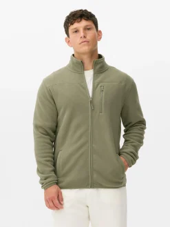 Homme Primark Manteaux Et Vestes|Polaire Zippée à Col Cheminée