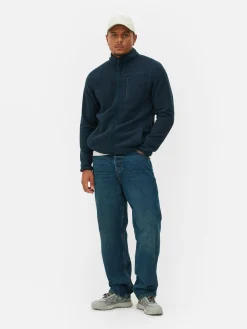 Homme Primark Manteaux Et Vestes|Polaire Zippée à Col Cheminée