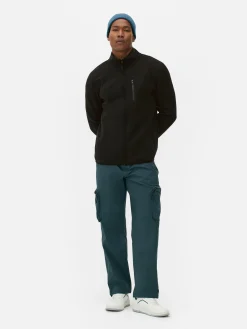 Homme Primark Manteaux Et Vestes|Polaire Zippée à Col Cheminée