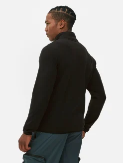 Homme Primark Manteaux Et Vestes|Polaire Zippée à Col Cheminée