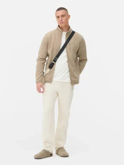 Homme Primark Manteaux Et Vestes|Polaire Zippée à Col Cheminée