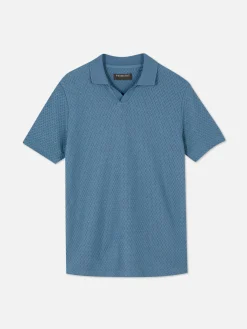 Homme Primark Hauts Et T-Shirts|Polo En Maille Texturée Kem
