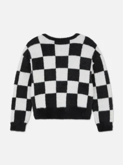 Enfant Primark Beetlejuice|Tout Halloween|Pull à Carreaux Beetlejuice